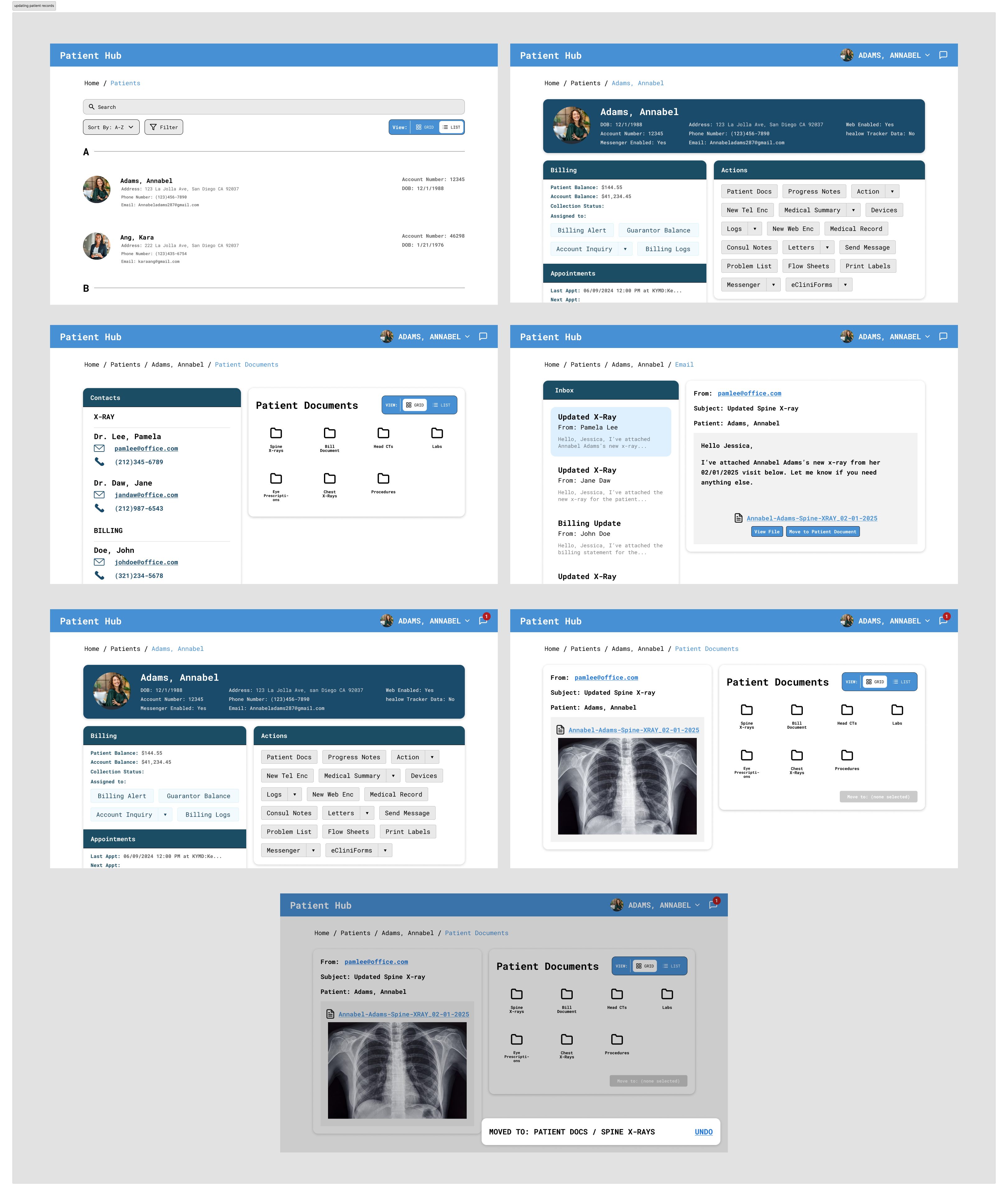 Flow 2 High Fidelity Updated Prototype